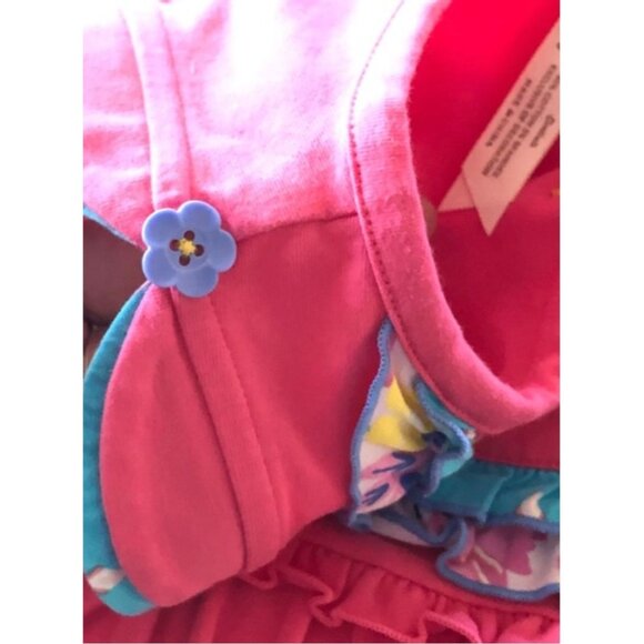 Matilda Jane Pink Ruffled Have Your Cake Dress Toddler Girls Size 2 Excellent co - Picture 8 of 9